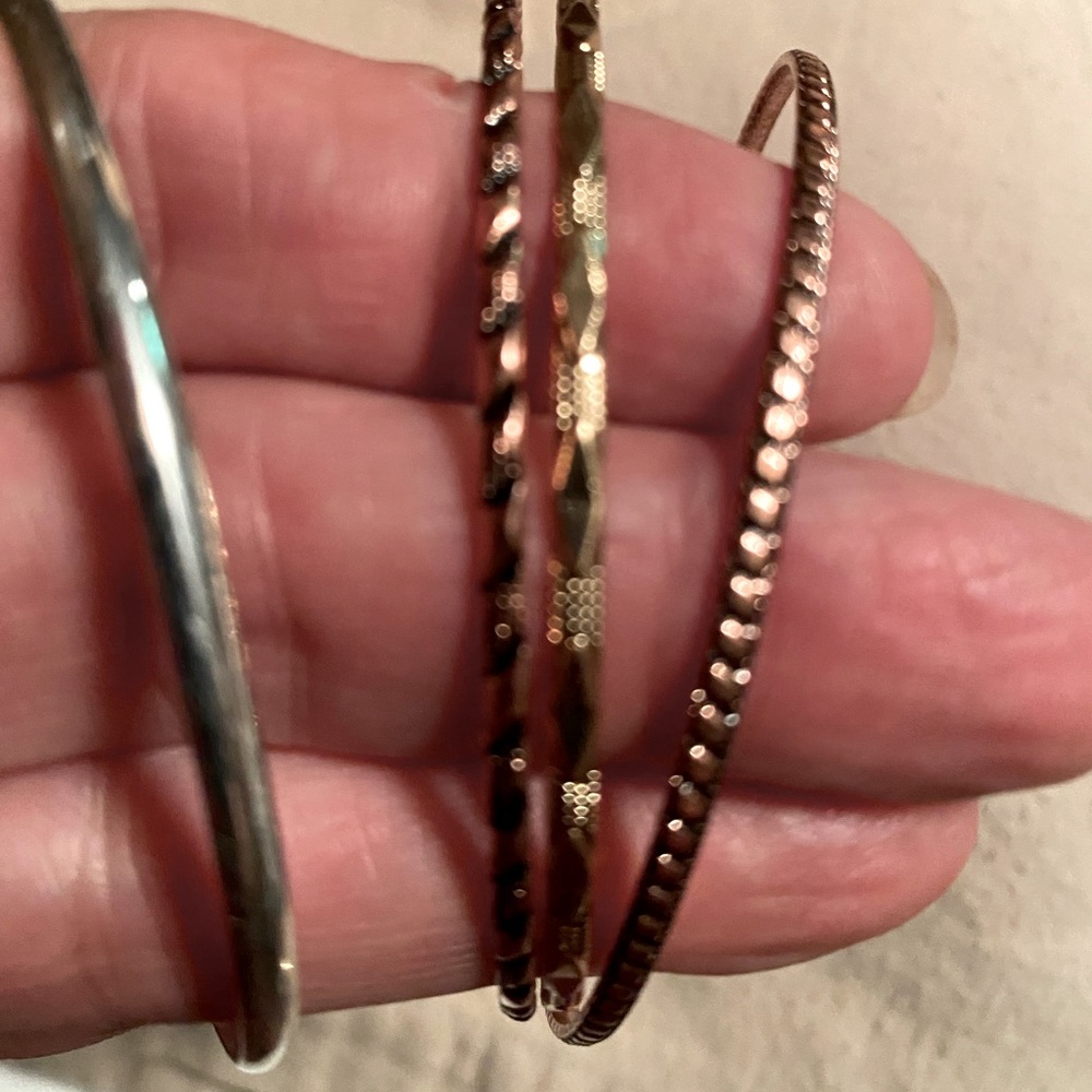 Bangle bracelets